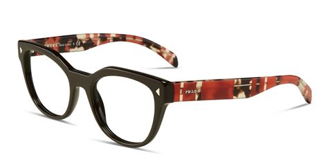 Prada PR21ZV Brown Eyeglasses 